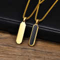High Quality Men Fashion Jewellery Stainless Steel Round Chain Necklaces. 