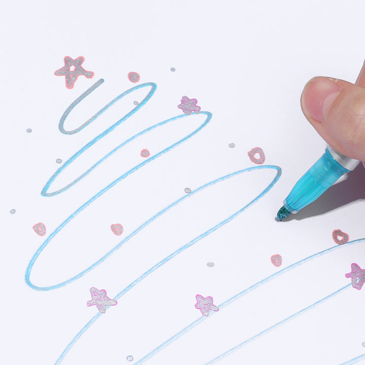 Double%20Ended%20Outline%20Marker%20Metallic%20Outline%20Dual%20Color%20Ink%20Perfect%20for%20Writing%20Drawing%20or%20Coloring%208%20Colors%20-%20Image%208