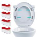 4Pcs/lot Antislip Toilet Cover Gasket Bumper Self-adhesive Seat Cushioning Pads Provides A Great Buffering Protective 5*2*1.7 Cm.
