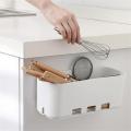 White Drawer Type Cabinet Shelf Seam-free Pull-out Storage Storage Box Multi-function Retractable Kitchen Cabinet Pp.