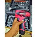 Cordless Drill machine Set 12V- 23pcs Material. 