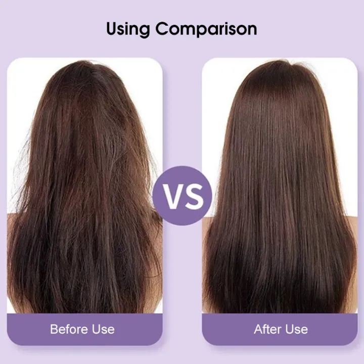 HEGRUS%202%20in%201%20Mini%20Straight%20Hair%20Comb%20Straightening%20Curling%20Brush%20Fast%20Heating%20Negative%20Ion%20Wireless%20Hair%20Straightener%20Gift%20Metal%20Ceramic%20Heating%20Element%20Styling%20Tools%20Women%20-%20Image%203