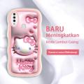 FELMYST Case For OPPO A31 2020 Hot Ins Cartoon Cute Hello Kitty Mobile Phone Casing Shockproof Soft Back Cover for Girl. 