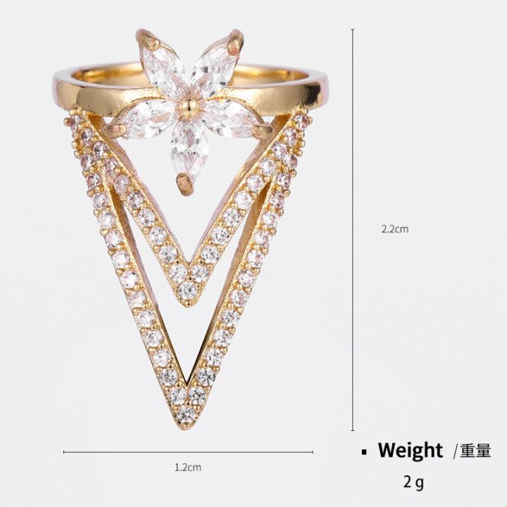 Rhinestone%20Fingernail%20Protective%20Zircon%20Nail%20Ring%20Charm%20Flower%20Butterfly%20Resizable%20Nail%20Ring%20Adjustable%20Opening%20Rings%20For%20Women%20-%20Image%206