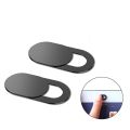 2 pcs x Ultra-Thin PVC Webcam Cover Self-Adhesive Mobile Laptop Front Camera Cover Slider Protector. 