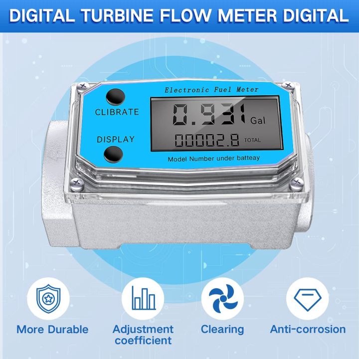 Digital%20Tuine%20Water%20Flow%20Meter%20Digital%20LCD%20Display%20Flow%20Meter%20with%20NPT%20Counter%20and%20FNPT%20Thread%20Gas%20Oil%20Fuel%20Flowmeter%20(1%20Inch)%20-%20Image%203