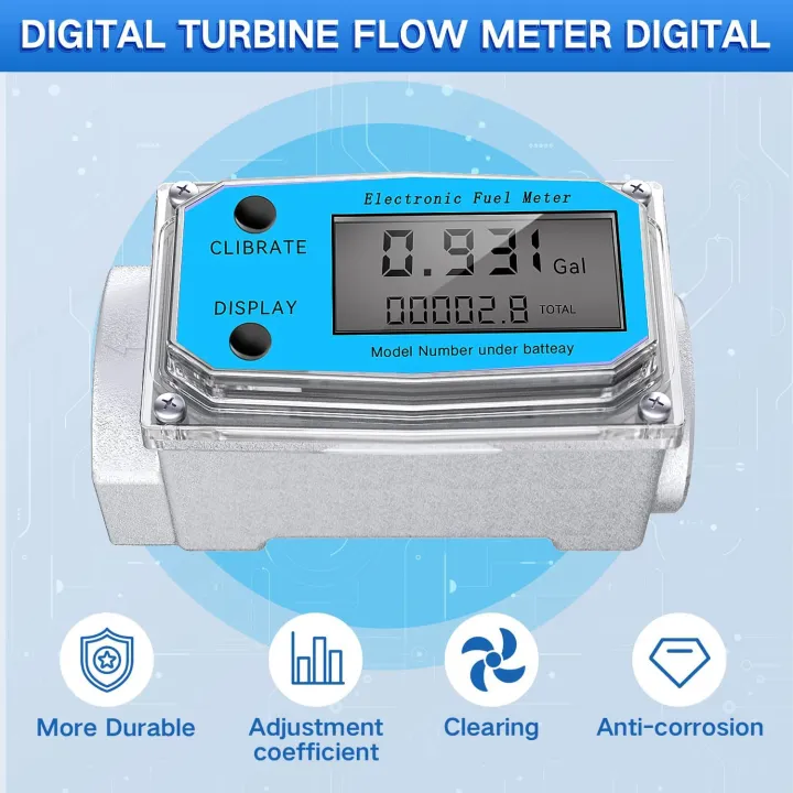 Digital%20Tuine%20Water%20Flow%20Meter%20with%20NPT%20Counter%20and%20FNPT%20Thread%20Gas%20Oil%20Fuel%20Flowmeter%20(1%20Inch)%20-%20Image%203