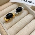Natural stone oval open ring, retro fashion design, index finger ring, personality niche, light luxury, new hand jewelry women.