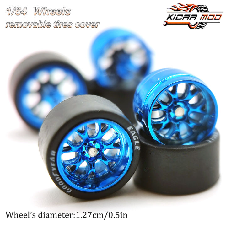 1/64%20Wheels%20with%20Rubber%20Tires%20BBS%20LM-R%20Large%20Size%20Refitting%20Parts%20for%20Diecast%20Model%20Car%20Hot%20Wheels%20Matchbox%20Tomica%20D:13mm%201%20Set%20-%20Image%202