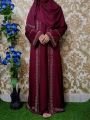 Mahua Borka: A New Stylish Irani Fashionable Burka Crafted from Dubai Cherry Fabrics. 