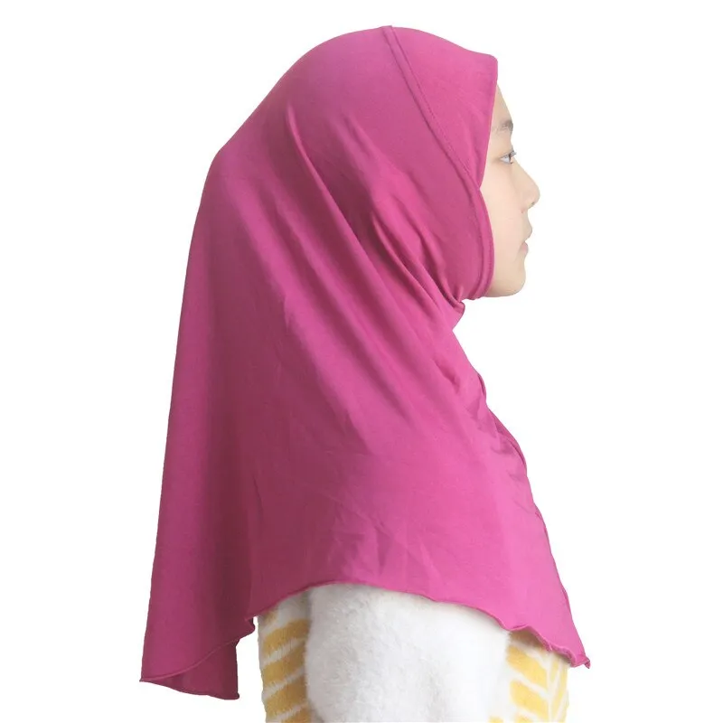 Muslim Kids Hijab Islamic Scarf Shawl – Soft Stretch, For Girls 2-7 Years, New With Tags