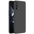 lthmy for OPPO A95 4G CPH2365 Flexible Soft Matte Black Crystal Clear Phone Case Silicone Protective Back Cover. 