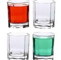 12 Pcs Mix Combo Glass Set 6 water glass + 6 shorbot glass(35+44). 