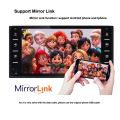 Car Audio MP5 DVD Player For Toyota Corolla 2 Din Touch Screen Android/IOS MirrorLink Bluetooth 7 Universal FM Microphone mp5.