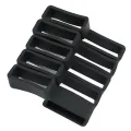 20x Silicone Watchband Strap Loops Black Watch Strap Holder Fastener Rings, Wristwatch Keeper Retainer Smart Watch Band Repair , 12mm 18mm. 