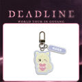 BLACKPINK Cartoon Character Deadline Keychains Sooya Gomdeuki Rosie Ppeu Fashion Bag Pendant Jewelry.