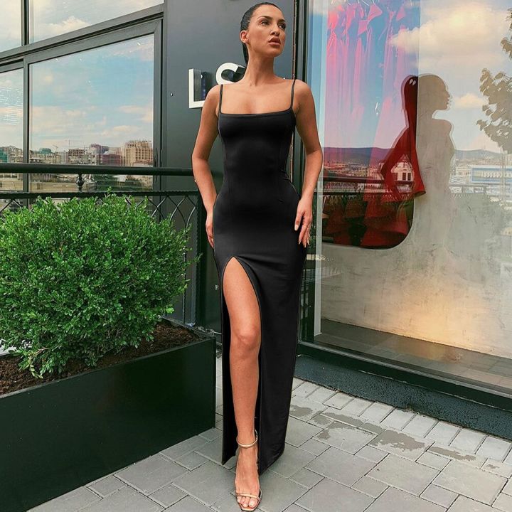 Vamos%20Todos%202021%20Summer%20Maxi%20Dresses%20For%20Women%20Party%20Club%20Backless%20Bodycon%20Dress%20Straps%20Elegant%20Vestido%20Feminino%20Clothing%20-%20Image%202