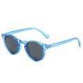 Fashion ODM OEM Round Polarized Sunglasses Retro PC Transparent Sun Glasses Men Women Eyewear UV400. 