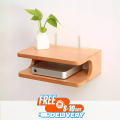 WiFi Router storage Stand Set Top Box Stand Wall Floating Shelves Wall Mount Model RS202 & self. 