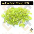 50Pcs LED Yellow LED 5mm Round LED Light Emitting Diode Basic Red Light Bulbs For Electronics Project Indicator Front Panels Light DIY. 