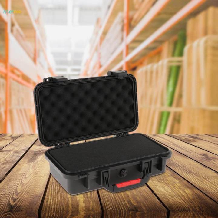 Tool Box Storage Case Hardware Organizer Impact Resistant Lockable Portable Hard 31.5cmx16.2cmx6.5cm