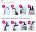 Mini Water Purifier Faucet for Home | SWS Hi-Tech Ceramic Cartridge Water Purifier. 