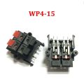 1PCS WP Double Row 4 Positions Connector Audio Horn Wire Jack Socket WP4-3/03B/15/17B Speaker Spring Terminal Switch Test Clip. 
