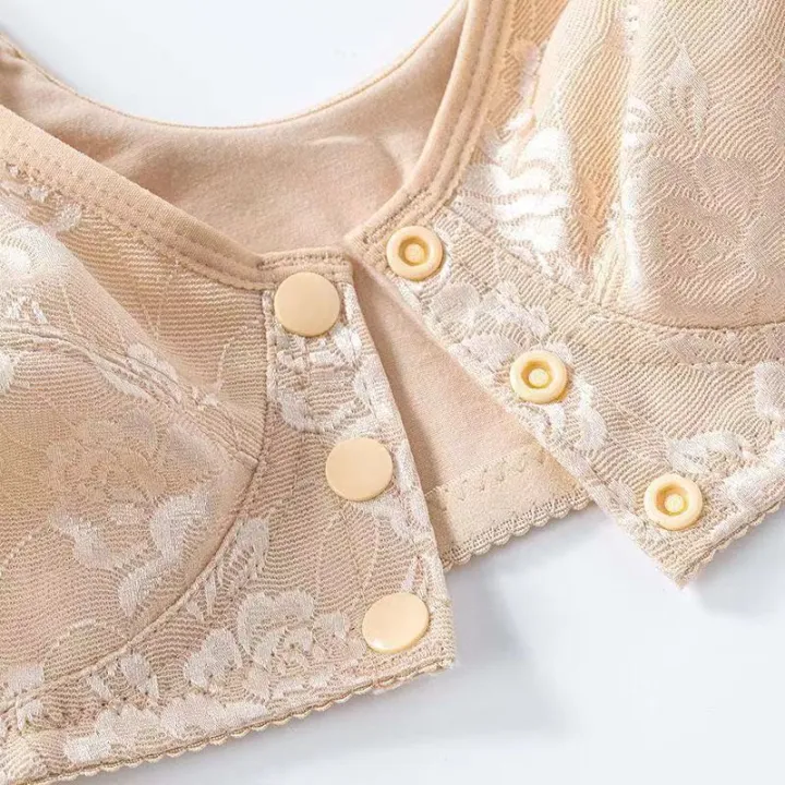 36~46%20Women%20Front%20Button%20Bra%20without%20padding%20Plus%20Size%20bras%20Mother's%20Wireless%20Top%20Underwear%20Large%20Bralette%205123%20-%20Image%205