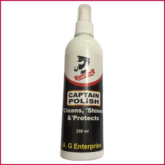 Premium Quality Captain Polish For Motorcycle / Bike & Car - 250 ml