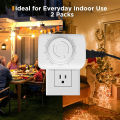 12 Hours Countdown Timer Outlet Auto Off Plug And Play Timing Power Socket 125V. 