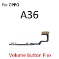 Switch Power ON OFF Key Mute Silent Volume Button Flex Cable Repair Parts For OPPO A5 A9 A31 A33 2020 A32 A35 A36 A37 A39. 