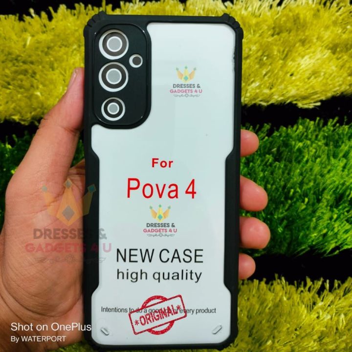 Tecno Pova 4 LG7n /Tecno Pova Neo 2 LG6n Back Cover Soft Silicone Glossy Finished Back Cover Phone Case Pova4/Neo2 Back Part Tecno Pova Neo 2/TecnoPova4