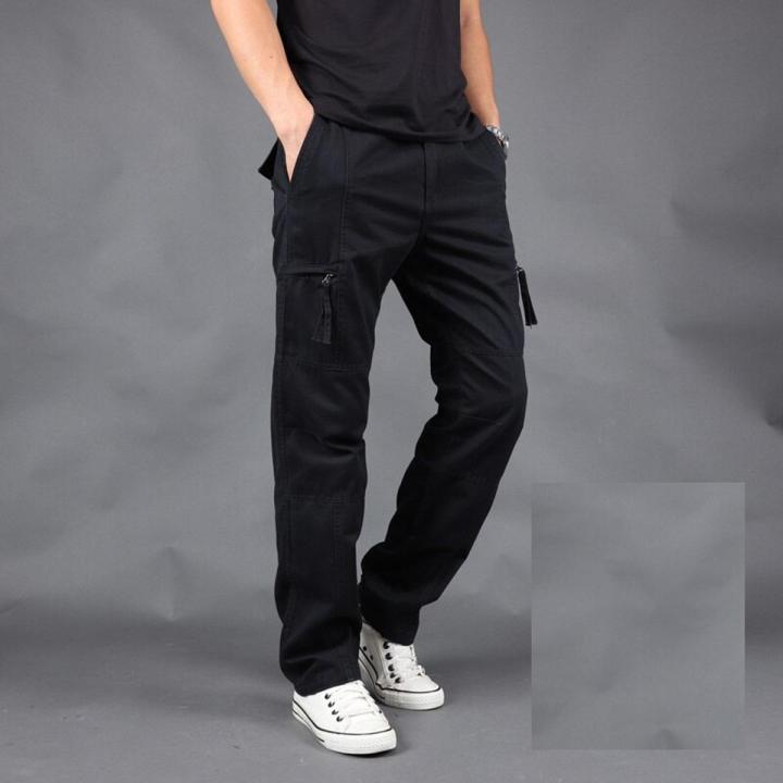 New Fashion Brand men cargo pants mens Loose tactical pants Multi pocket trousers homme Size M 4XL Male Overalls Daraz .bd