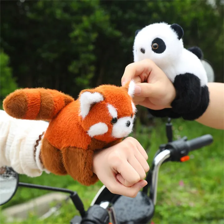 Cute%20Cartoon%20Animal%20Plush%20Doll%20Fox%20Panda%20Monkey%20Fox%20Raccoons%20Clap%20Bracelet%20Gift%20Luyo%20-%20Image%202