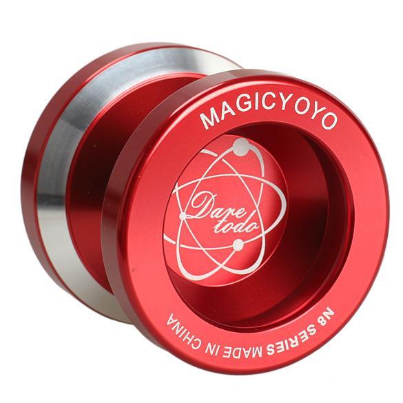 Metal Yoyo Toy High Speed Bearings Special Props Kids Toys with String Red