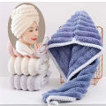 Super Absorbent Microfiber Hair Drying Cap – Quick-Dry Hooded Towel for Women. 
