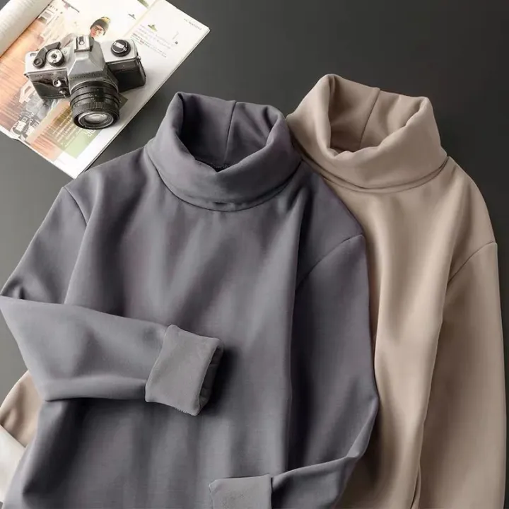 Dralon%20High%20Neck%20Velvet%20Thickening%20Thermal%20Clothes%20Men's%20Sweater%20Autumn%20and%20Winter%20Dad%20Underwear%20Long%20SleeveTShirt%20Bottoming%20Shirt%20Top%20-%20Image%208