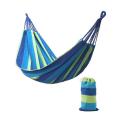 Portable Hammock Rainbow Color For Camping Made of Canvas. 