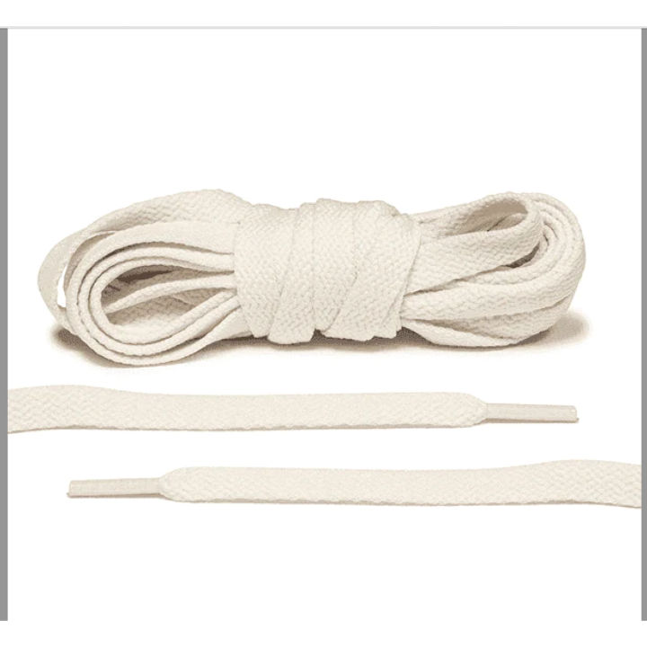 1 pair Premium Quality WHITE-Colored Laces for Sneakers and Other Footwear