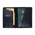 SSB PASSPORT COVER HOLDER LEATHER BLACK SB-PH17.
