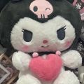 Sanrio Plushies Toys 30/45/60cm Kuromi Cinnamonroll Hearts Series Stuffed Plush Dolls Cute Soft Plushy Christmas Gifts For kids. 