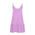 Breezy Cotton Soft Mini Dress for Women with Simple Yet Elegant Design. 