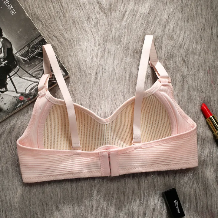 %5B%20Soft%20Cup%20%5D%20Girl%20Cute%20Bra%20College%20Student%20Korean%20Candy%20Underwear%20High%20School%20Student%20Growth%20Period%20Underwear%20-%20Image%202