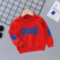 Children's Sweater Autumn Boys and Girls New Top Baby Loose T-shirt out Knitted round Neck Autumn Clothes. 