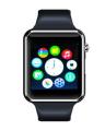 Smart Watch - W8 - Black. 