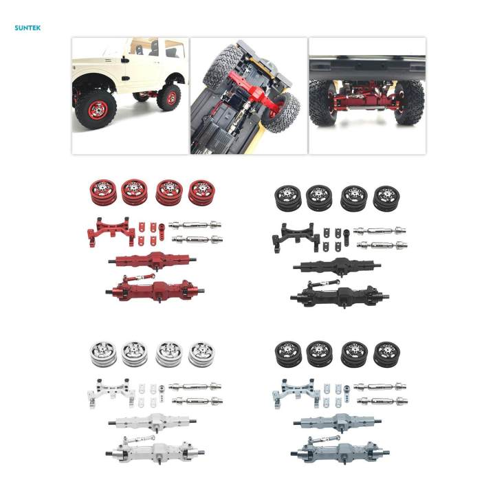 Toy%20Car%20Parts%20Set%20Steering%20Fixing%20Mount%20Protectors%20Replacement%20Wheel%20Hub%20Caps%201/10%20RC%20Car%20-%20Image%205