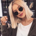 OQ BOGA 25 Colors Fashion Outdoor Anti UV Sunglasses Women Men Eye Protection Metal Oval Frame Sun Glasses UV400.