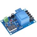 Digital Display Battery Charge Control Module Self Power Adjustable 12V-72V Battery Upper & Lower Cut Protection Board Similar XH-M602 XH-M633 XH-M631.