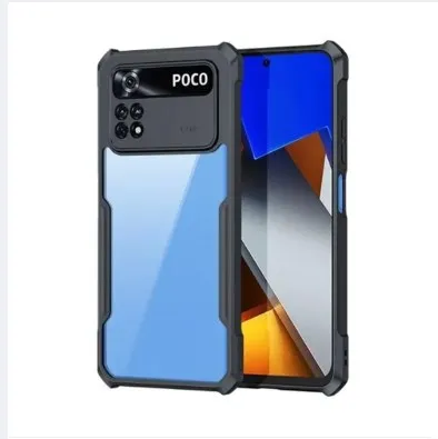 Xiaomi%20Poco%20X4%20Pro%205G%20-%20Transparent%20Bumper%20Back%20Cover%20by%20Xundd,%20Providing%20Hard%20Phone%20Case%20Protection%20-%20Image%202