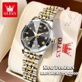 OLE-VS Fashionable 9931 Elegant Rhombus Mirror Original Quartz Ladies Watch.